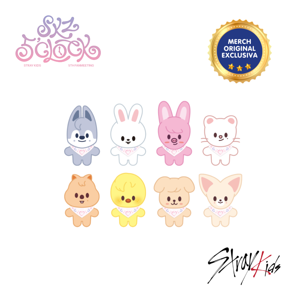 Straykids SKZS 5 Clock Skzoo Plush 10 cm. Ver.