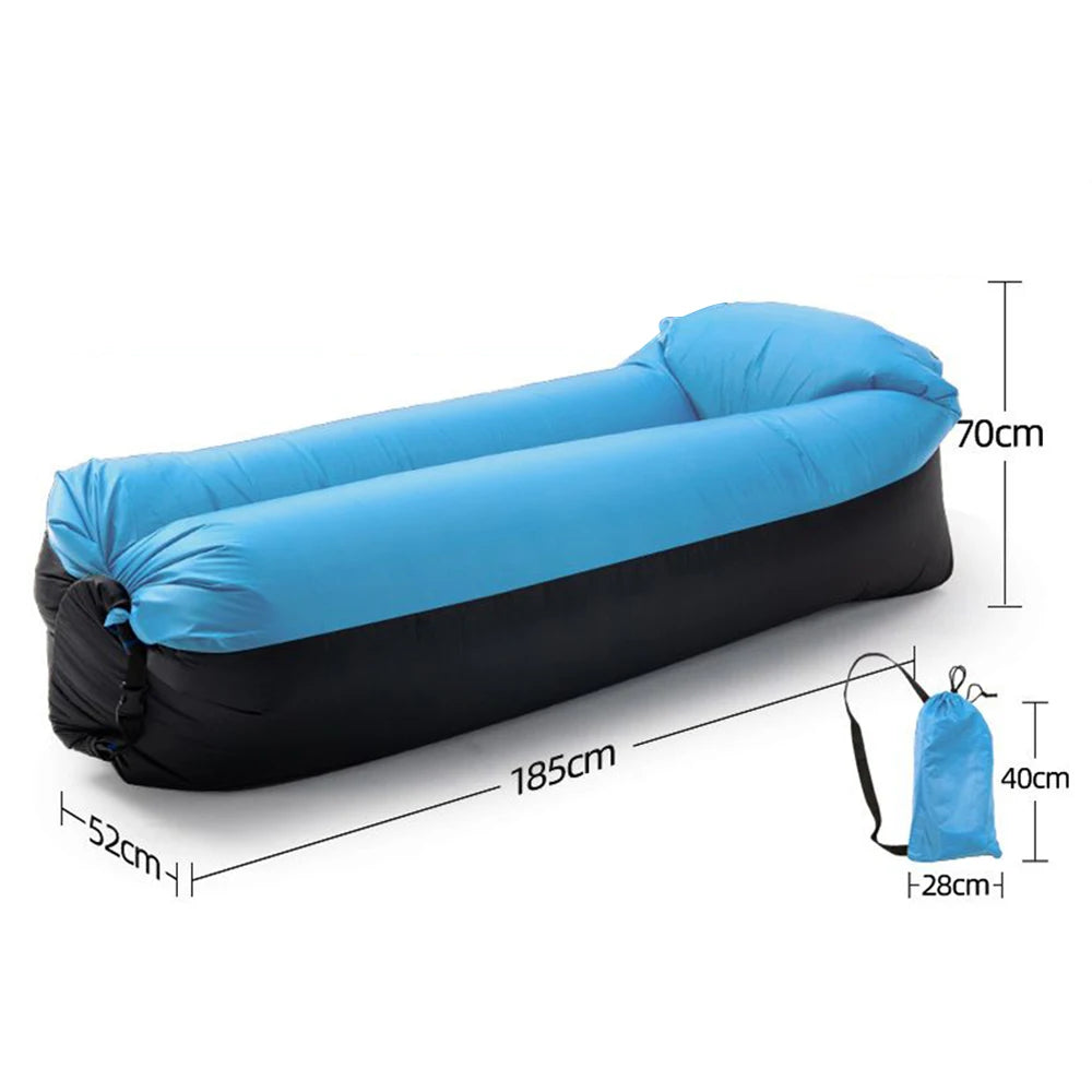 Outdoor Beach Air Sofa Portable Inflatable Sofa Outdoor Camping Party Music Festival Good Quality Inflatable Lazy Mattress Sofa