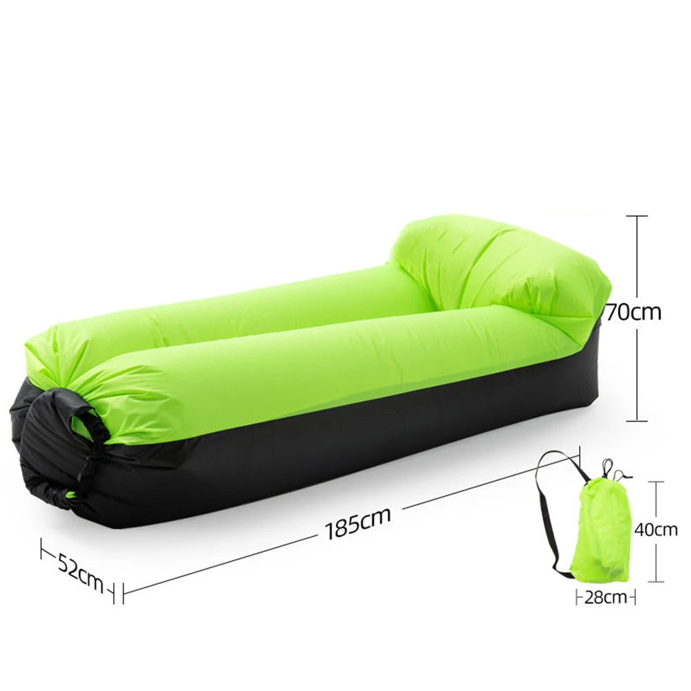 Outdoor Beach Air Sofa Portable Inflatable Sofa Outdoor Camping Party Music Festival Good Quality Inflatable Lazy Mattress Sofa
