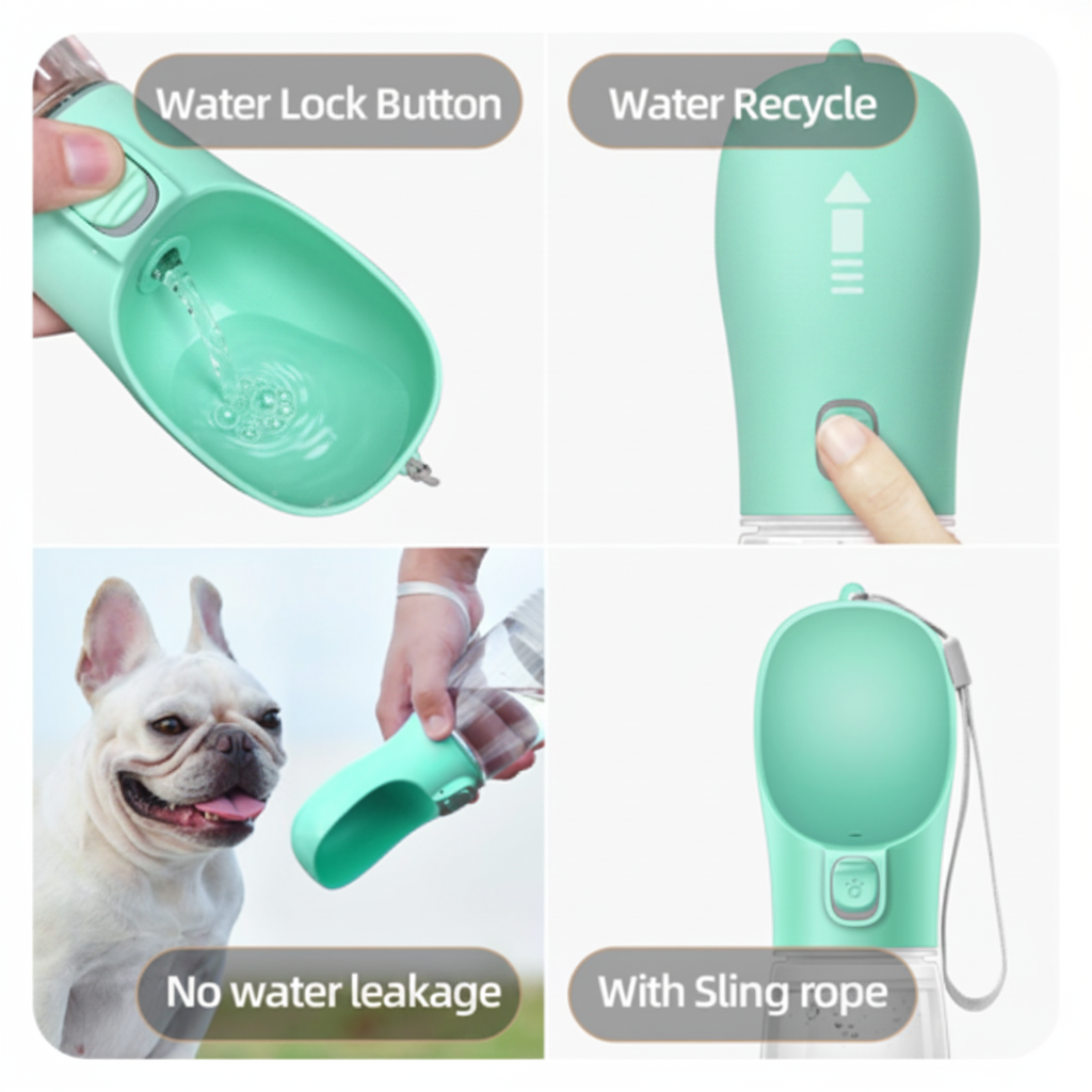 Seoul Kpop Store™: PawSip Portable Pet Water Bottle