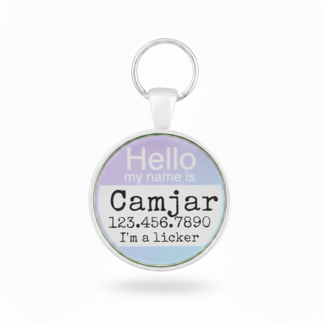 Seoul Kpop Store™ Personalized Pet ID Tag — Resin-Sealed, Scratch & Water Resistant