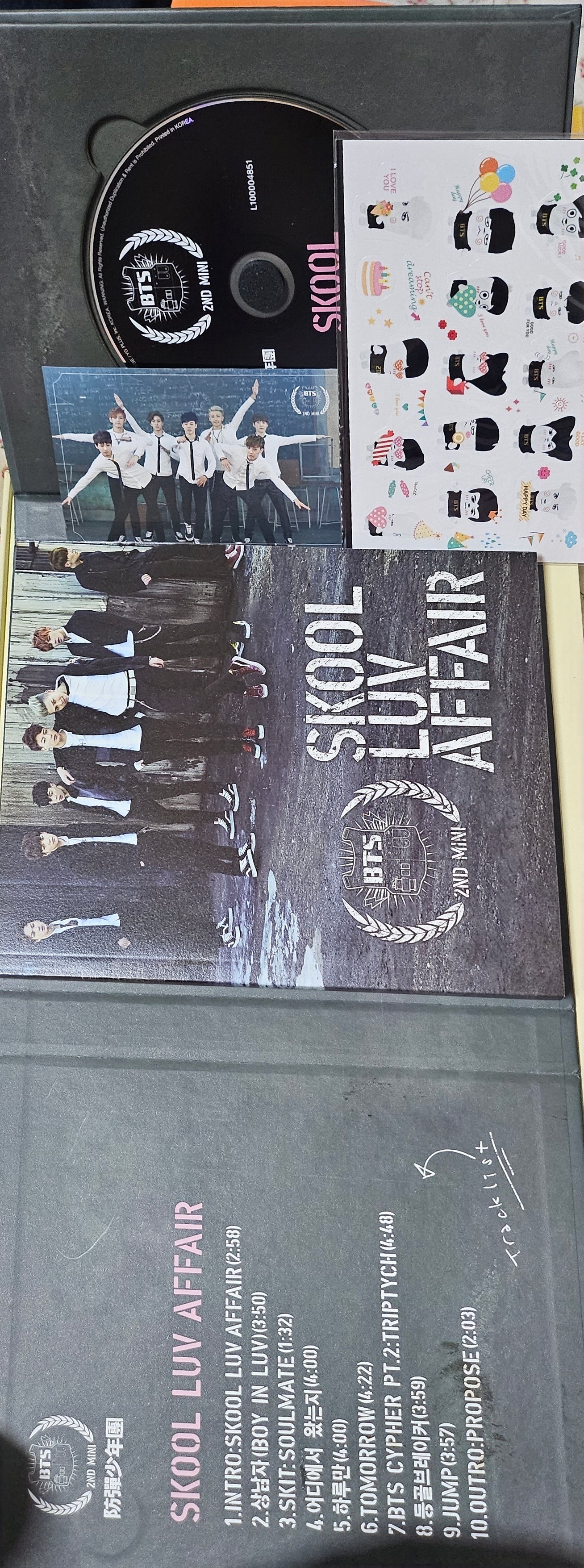 BTS ARMY Membership Package + Butter (Yellow & Orange) + Skool Luv Affair | Pre-Owned, KOMCA Authenticated