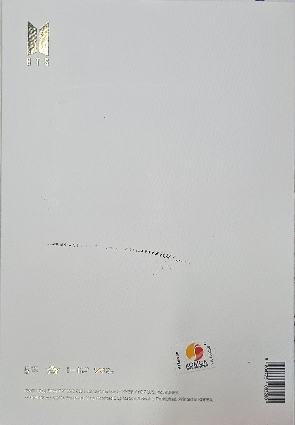 BTS Love Yourself Album — Pre-Owned, KOMCA Authenticated