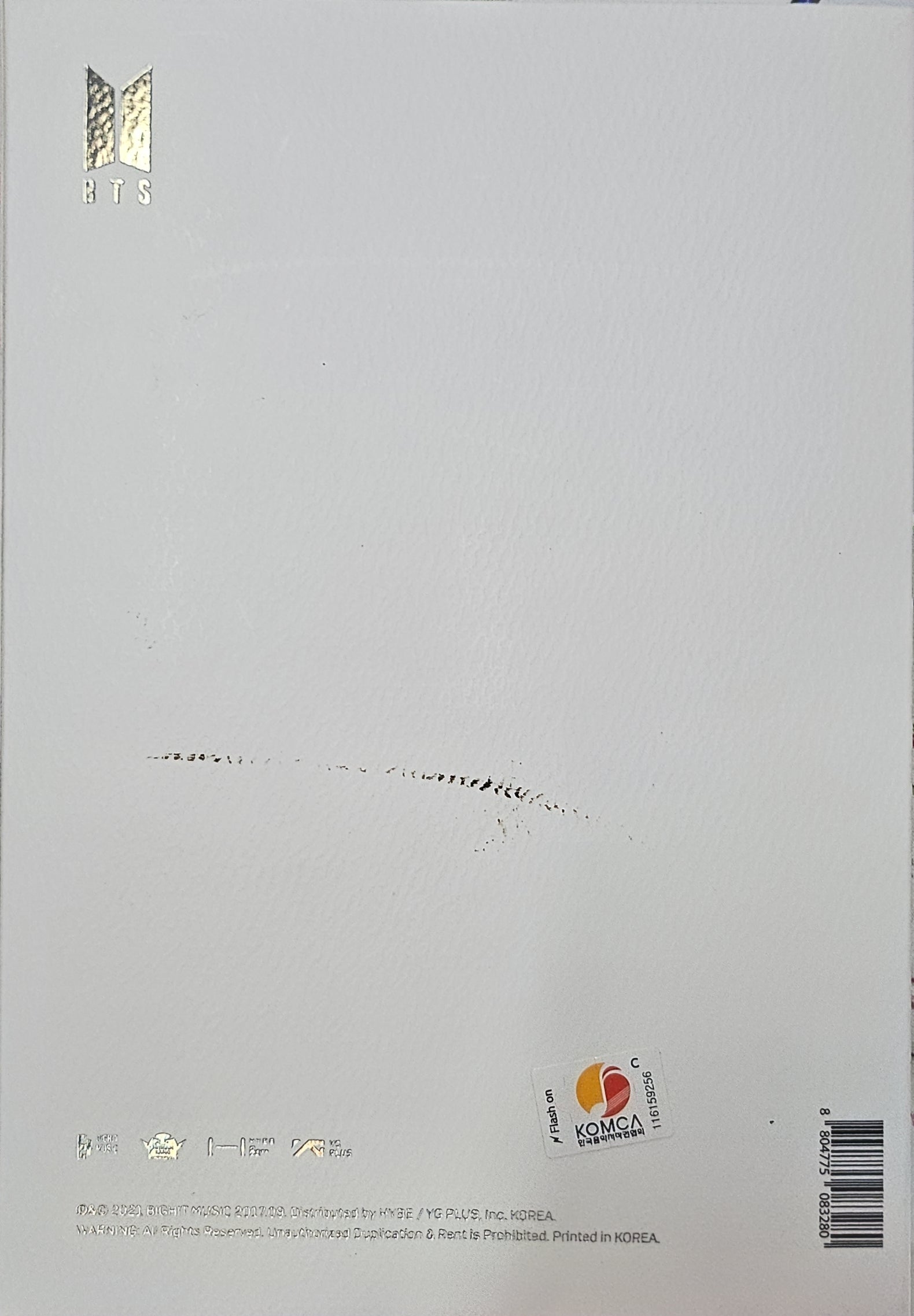 BTS Love Yourself Album — Pre-Owned, KOMCA Authenticated